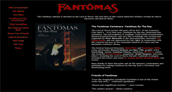 Desktop Screenshot of fantomas-lives.com